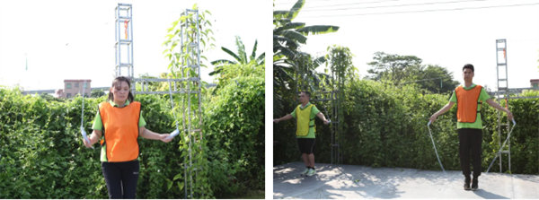 運動與激情碰撞，健康與快樂共享—廣東博皓第六屆運動會   -傳統跳繩比賽