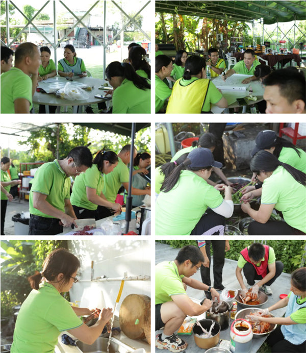 運動與激情碰撞，健康與快樂共享—廣東博皓第六屆運動會   -廚藝PK比賽